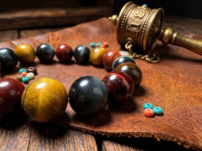 Multicolored Tiger's Eye Bracelet