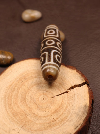 Nine-Eye Dzi Bead