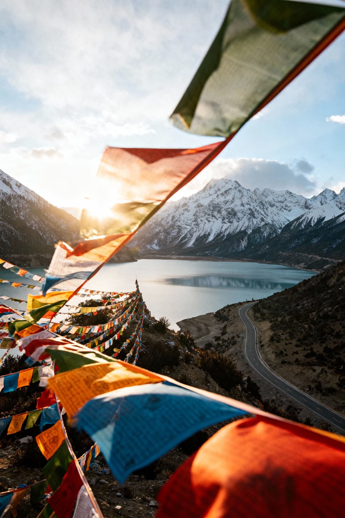 Large Tibetan Prayer Flag