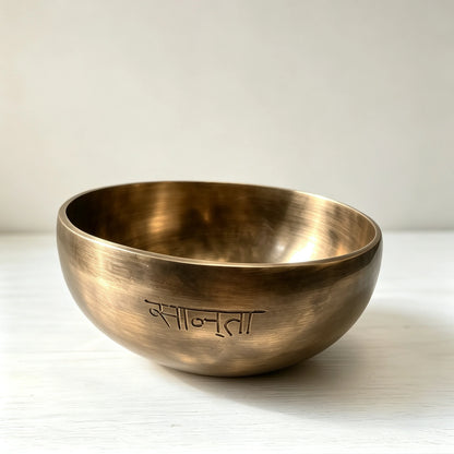 Kailash Sacred Full Moon Singing Bowl (Santa Meditation Bowl)