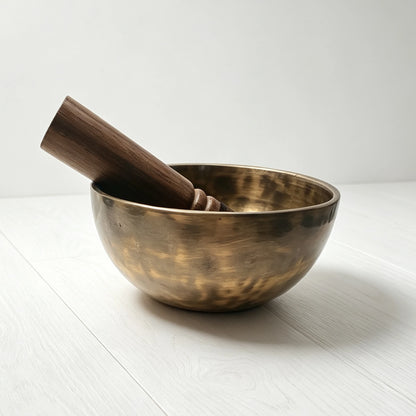 Kailash Handcrafted Tiger Stripe Meditation Singing Bowl