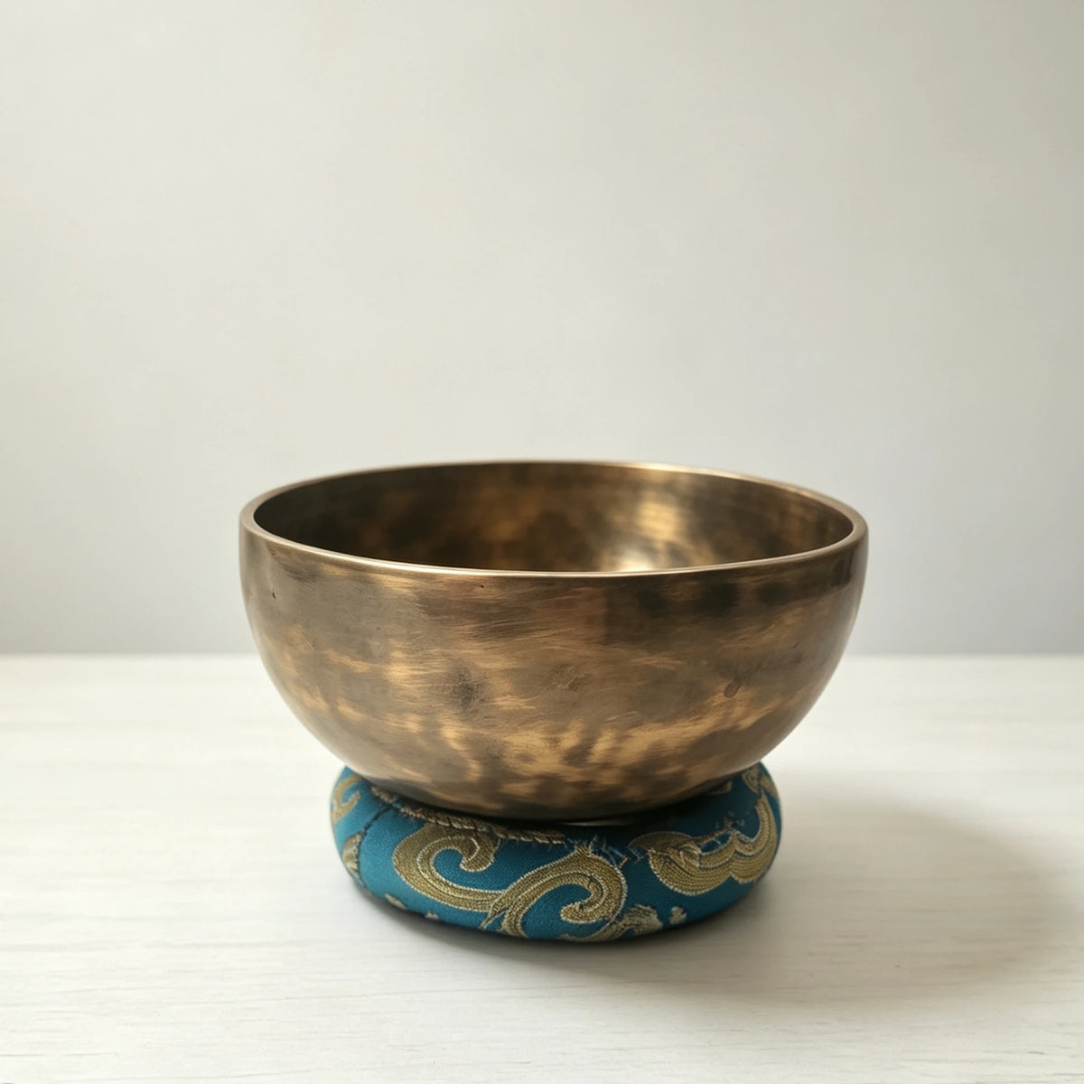 Kailash Handcrafted Tiger Stripe Meditation Singing Bowl