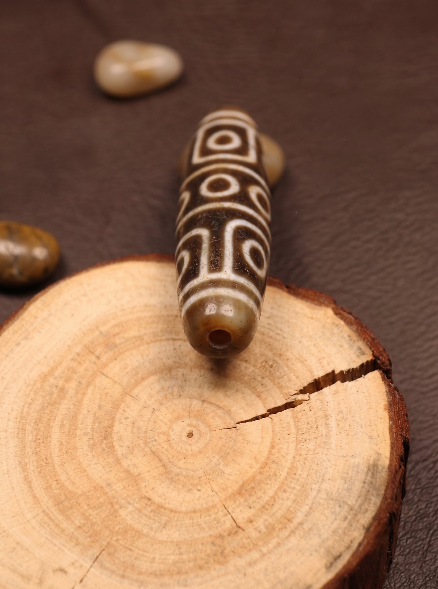 Nine-Eye Dzi Bead