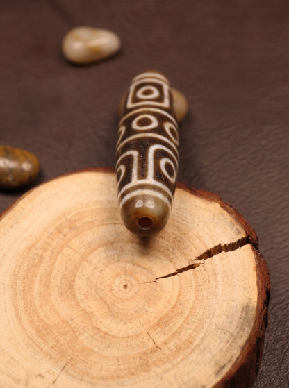 Nine-Eye Dzi Bead