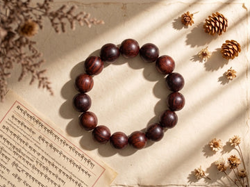 Tablet Beads — Small-leaf Red Sandalwood