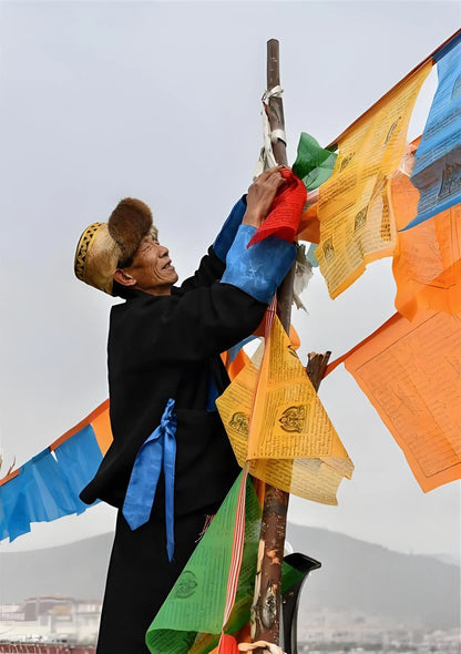 Prayer Flag Hanging Service