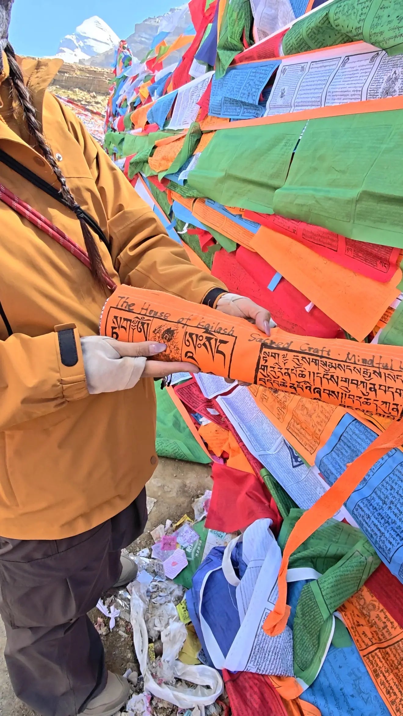 Prayer Flag Hanging Service