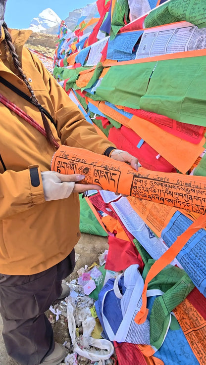 Prayer Flag Hanging Service
