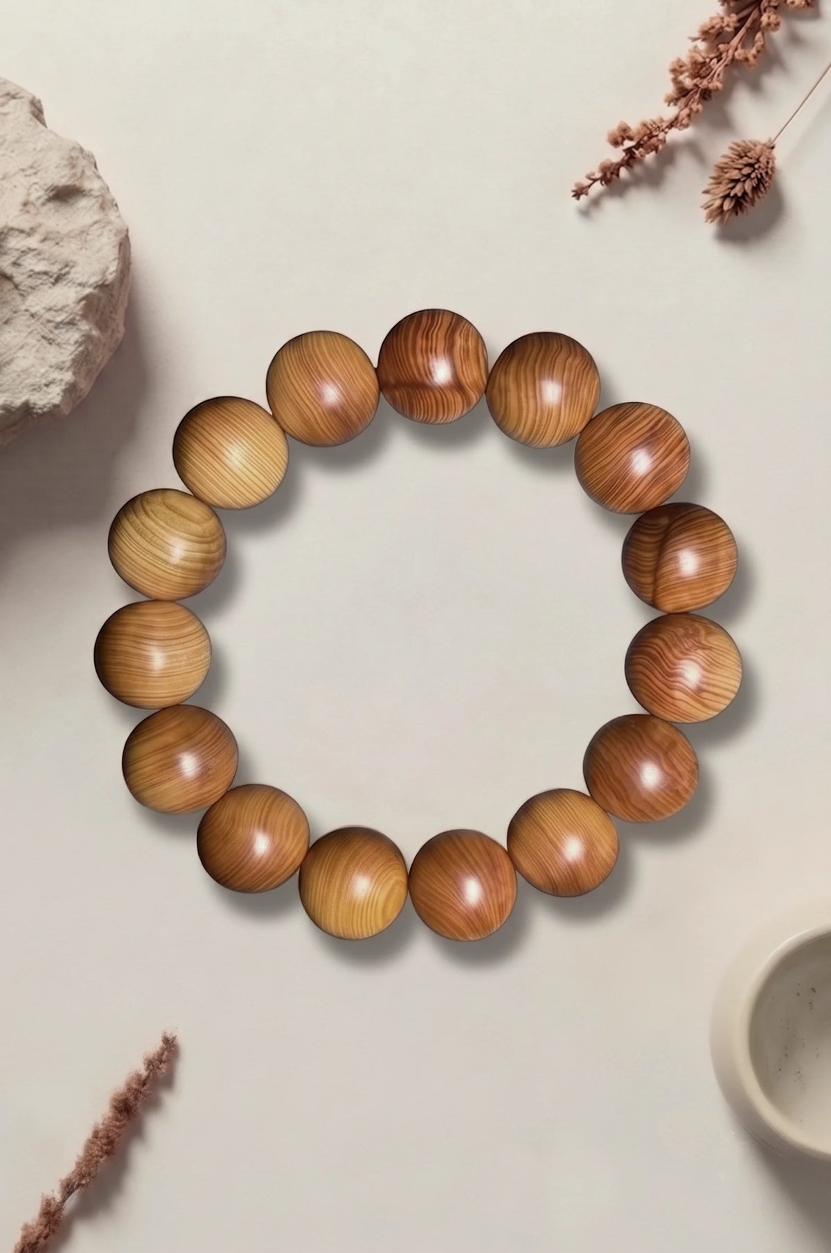 Thuja wood bracelet