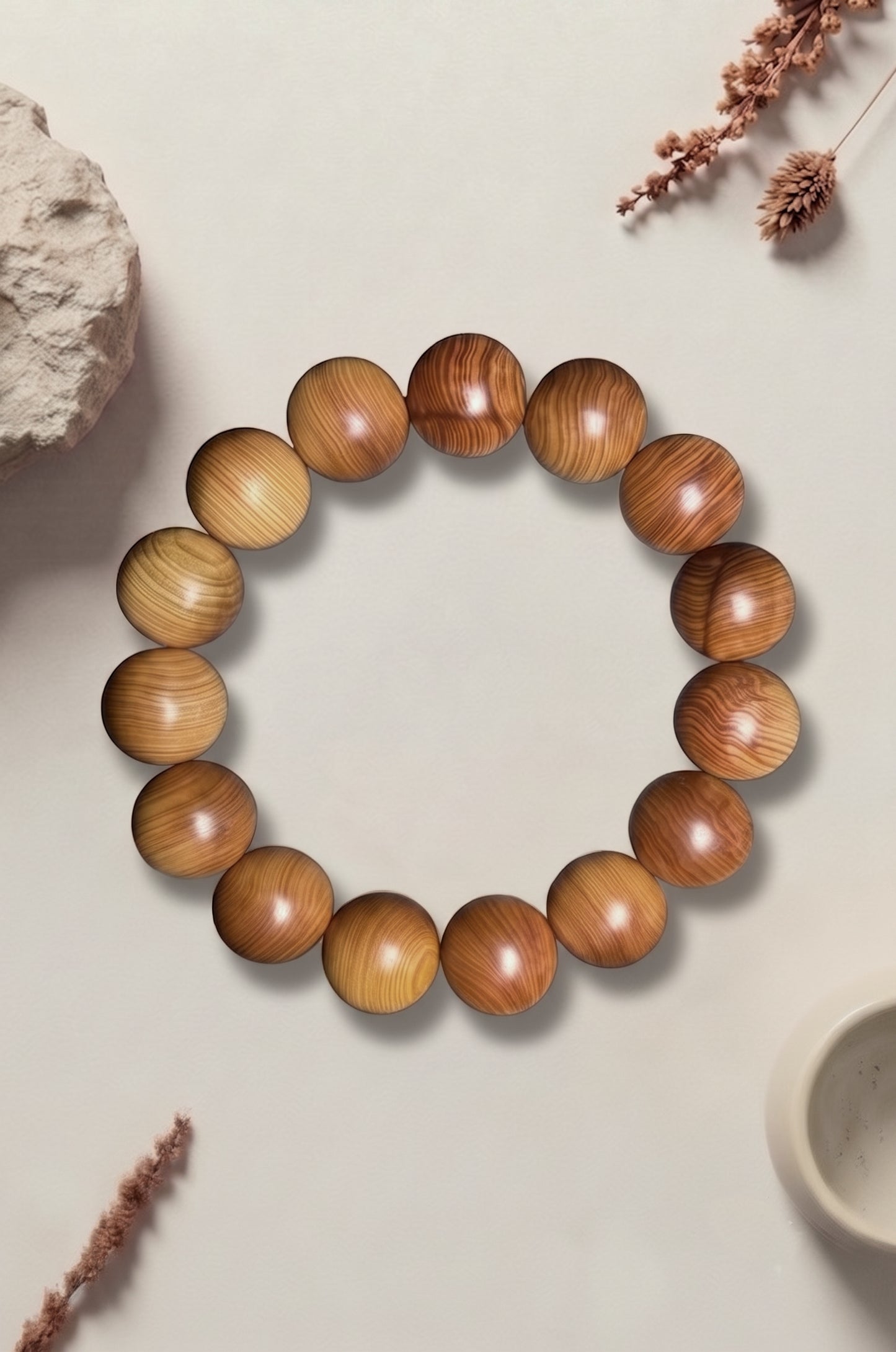 Thuja wood bracelet