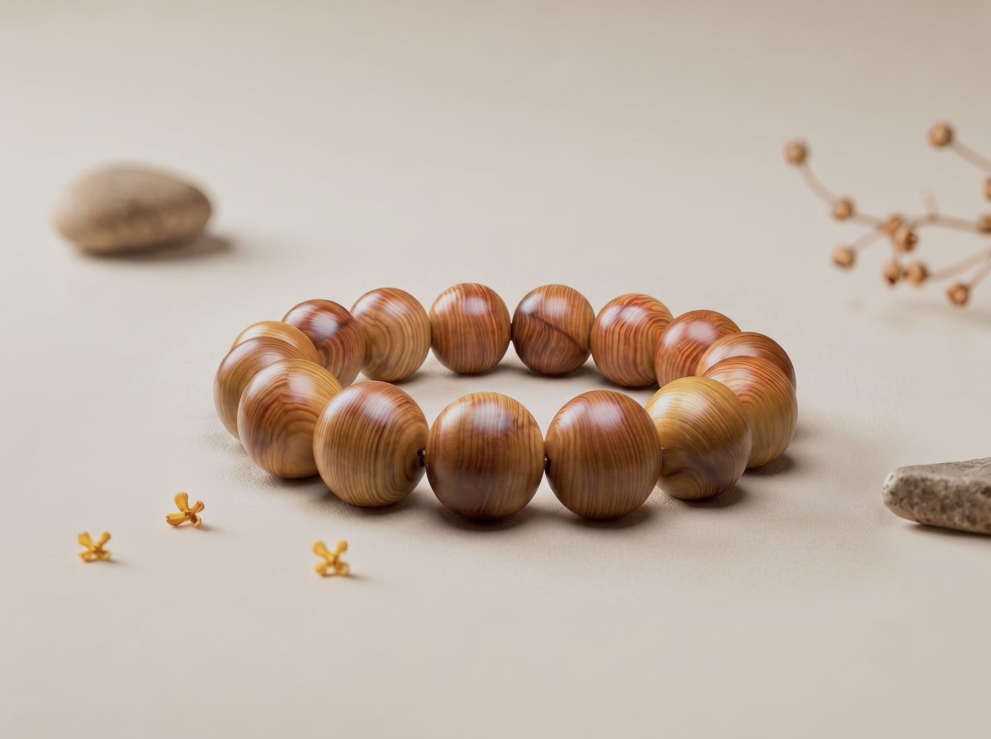 Thuja wood bracelet